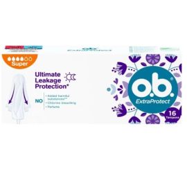 Կանացի հիգիենիկ տամպոններ OB Protect Super 16 հատ