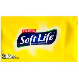 Անձեռոցիկ Soft Life  200 հատ 2 շերտ
