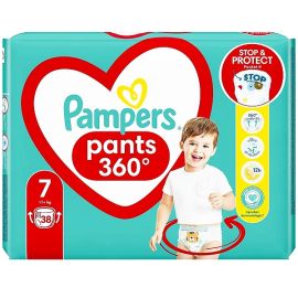 Մանկական տակդիր-վարտիք Pampers Pants N7 (17+կգ) 38 հատ