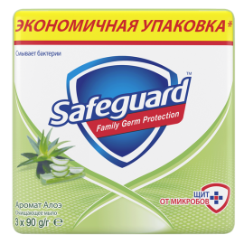 Օճառ Safeguard Aloe 3*90գ