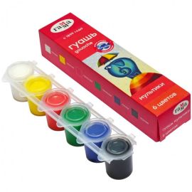 Գուաշ Гамма "Мультики" 6 գույն 15մլ