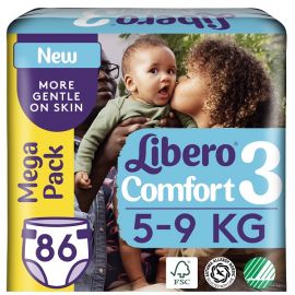 Մանկական տակդիր Libero Comfort N3 (5-9կգ), 86 հատ
