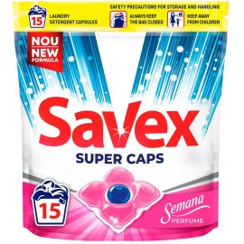 Լվացքի հաբ Savex Super Caps Semana Perfume 15 հատ