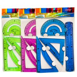 Քանոնների հավաքածու ճկվող XZ-1419 4 հատ