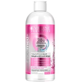 Միցելյար ջուր Eveline Facemed+ 3 в 1 Гиалуроновая 400մլ