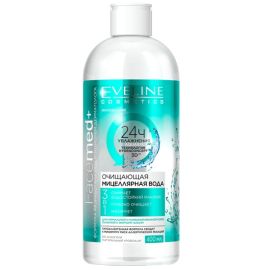 Միցելյար ջուր Eveline Facemed+ 3 в 1 Очищающая 400մլ