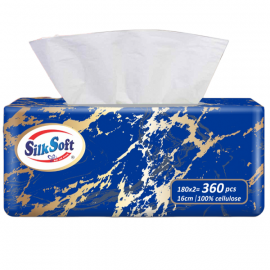 Անձեռոցիկ Silk Soft 360 հատ 2 շերտ