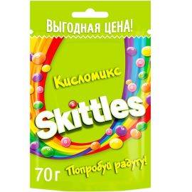 Կոնֆետ Skittles թթու 70գ