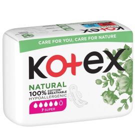 Կանացի միջադիր Kotex Natural Super 7 հատ