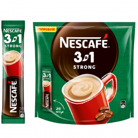 Լուծվող սուրճ Nescafe Strong 3в1 14.5գր