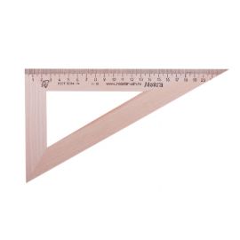 Քանոն փայտե եռանկյունի 30°