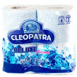 Զուգարանի թուղթ Cleopatra Deluxe 2 շերտ 4 հատ