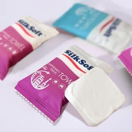 Խտացված սրբիչ Silk Soft 20հատ
