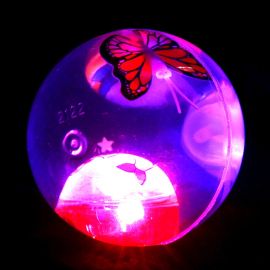 Գնդակ ռետինե 5.5սմ լույսով XZ-4810