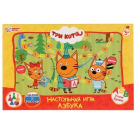 Սեղանի խաղ  Умные игры "Ходилка. Азбука. Три кота"
