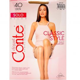Զուգագուլպա Conte Solo 40 Den 3M Natural