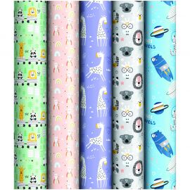 Փաթեթավորման թուղթ  ArtSpace "Забавные персонажи" 70*100սմ