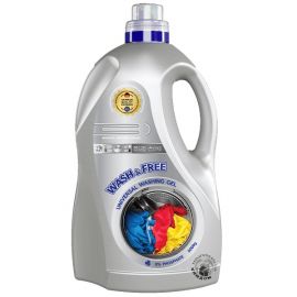 Լվացքի գել Wash & Free Universal 5 կգ. (լվացքների քանակը՝ 120)