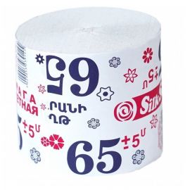 Զուգարանի թուղթ Silk Soft 65մ․ 1 հատ
