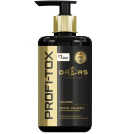 Շամպուն Dalas Cosmetics կոլլագենով և կերատինով 1լ