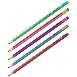 Մատիտ Berlingo "Fuze" HB սև