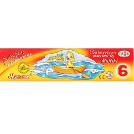 Ջրաներկ Гамма "Мультики" 6 գույն