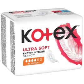 Կանացի միջադիր Kotex Ultra Soft Normal 10 hատ
