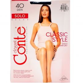 Զուգագուլպա Conte Solo 40 Den 3M Nero