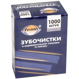Ատամի փայտիկ Aviora 1000 հատ 