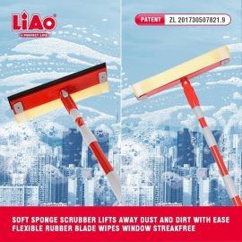 Ապակի մաքրող մոպ Liao երկկողմանի B130012 31*80-180սմ