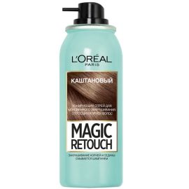 Մազի ներկ-սփրեյ L'Oreal Magic Retouch Каштановый 75մլ