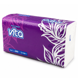 Անձեռոցիկ Silk Soft Vita 360հատ 3շերտ