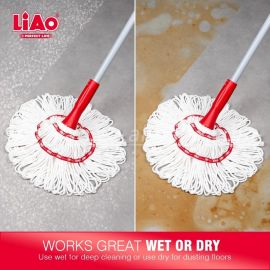 Հատակմաքրիչ մոպ միկրոֆիբրա Liao  A130106  82*130սմ