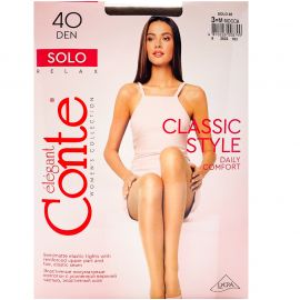 Զուգագուլպա Conte Solo 40 Den 3M Mocca