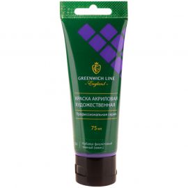 Ներկ ակրիլային Greenwich Line кобальт фиолетовый темный 75մլ․