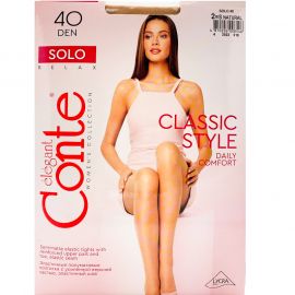 Զուգագուլպա Conte Solo 40 Den 2S Natural