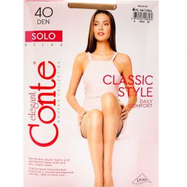 Զուգագուլպա Conte Solo 40 Den 4L Natural