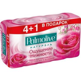 Օճառ Palmolive Натурэль վարդ և կաթ 4+1 հատ 70գր․
