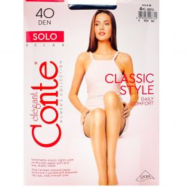 Զուգագուլպա Conte Solo 40 Den 4L Nero