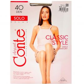 Զուգագուլպա Conte Solo 40 Den 5XL Shade