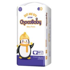 Մանկական տակդիր-վարտիք Chocobaby M (6-11կգ) 52 հատ