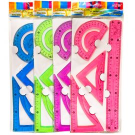 Քանոնների հավաքածու ճկվող XZ-1418  4 հատ