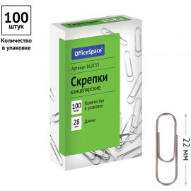 Ամրակ 28մմ ( Սկրեպ ) OfficeSpace / 100 հատ