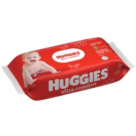 Խոնավ անձեռոցիկ մանկական Huggies Ultra Comfort с Алоэ Вера 3տուփ 168 հատ