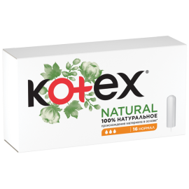 Կանացի հիգենիկ տամպոններ Kotex Normal 16 hատ