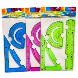 Քանոնների հավաքածու ճկվող 2438 3 հատ 