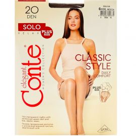 Զուգագուլպա Conte Solo 20 Den 6 XXL Mocca