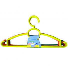 Հագուստի կախիչ 3 գույն 6 հատ XZ-524