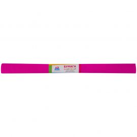 Ծալքավոր թուղթ (կրեպ) ArtSpace մուգ վարդագույն 50*250սմ