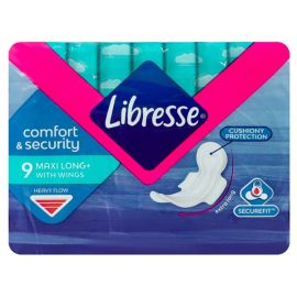 Կանացի միջադիր Libresse Maxi Long Soft 9 հատ